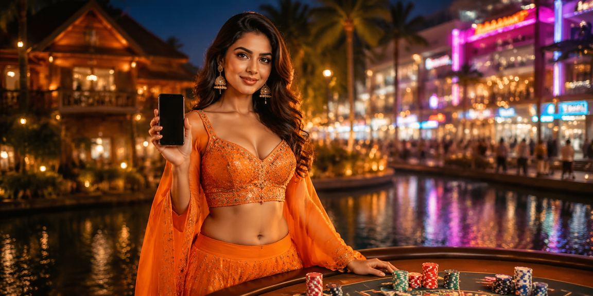 Night market in Kerala showcasing lively casino and entertainment atmosphere